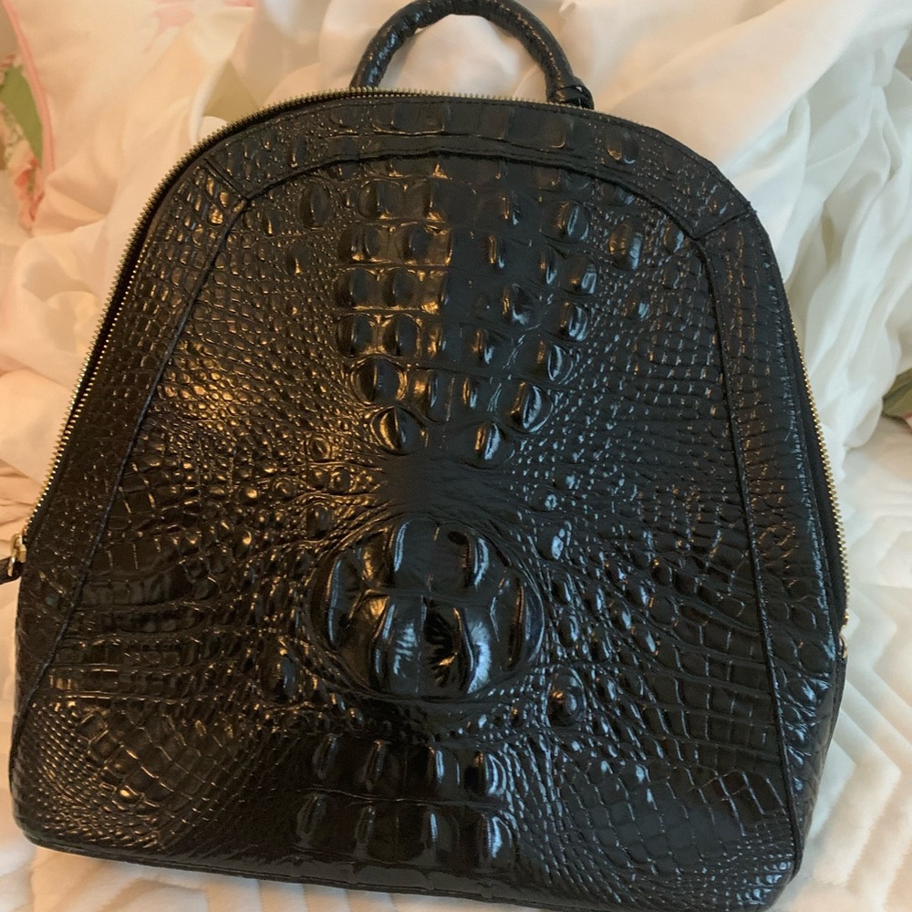 Brahmin Back Pack great shape. Ink pen markings on the inside corner.